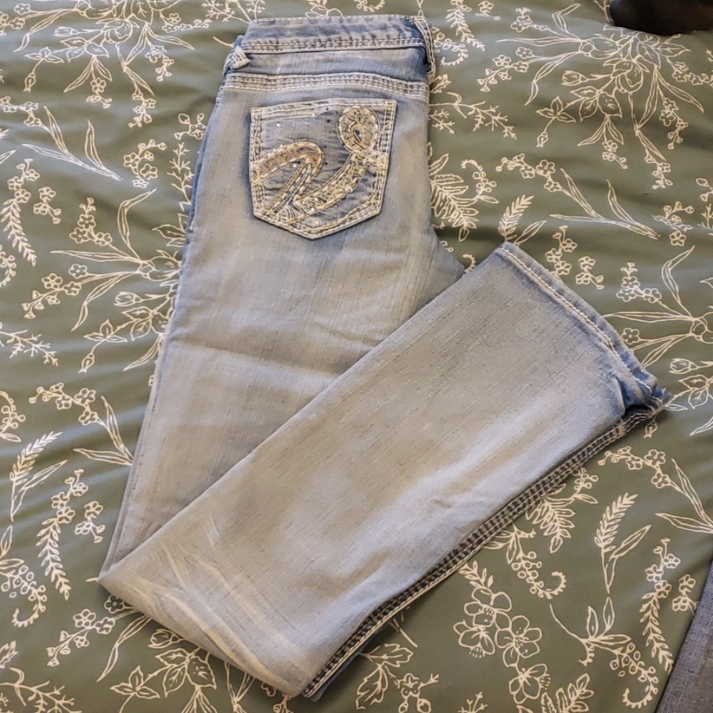 Vanity slim bootcut jeans size 27W